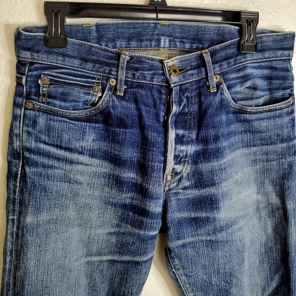 Japan Blue Jeans Distressed Selvedge Sz 31 - Picture 2 of 14